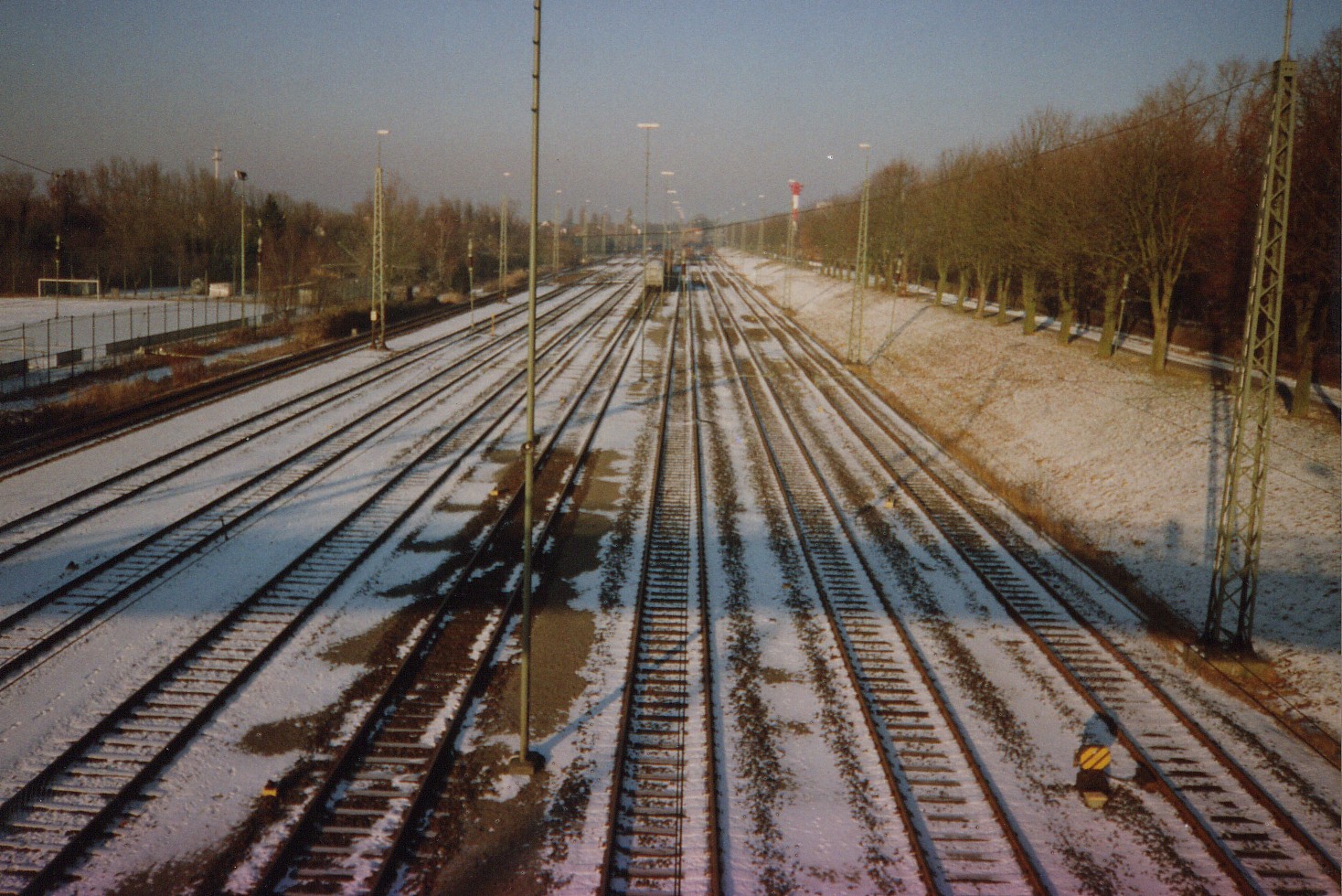 Güterbahnhof leer