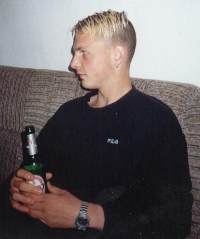 Daniel mit Bier!